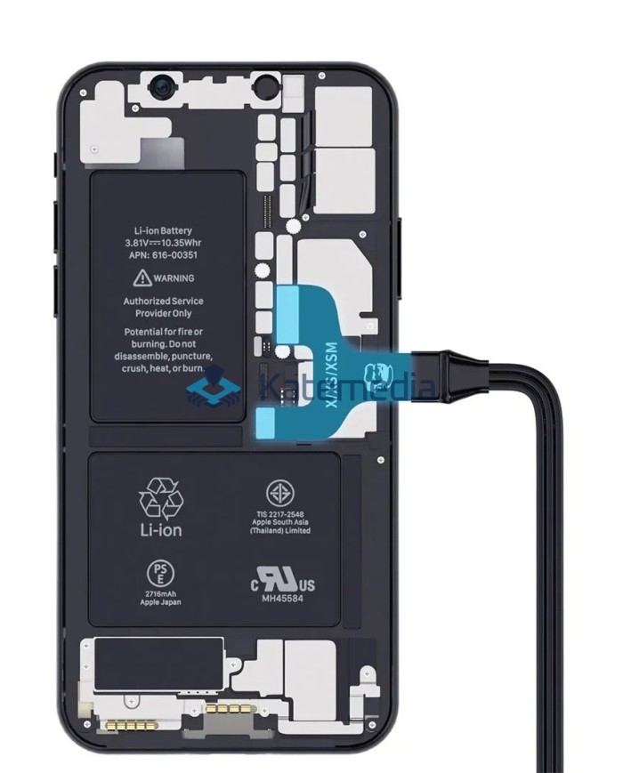 Mechanic Power Pro Max 2.0 Power Cables for iPhone X-16