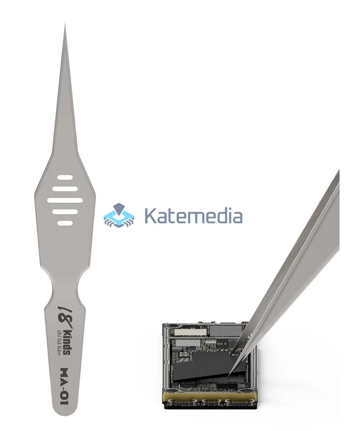 Large durable service tweezers MA-01