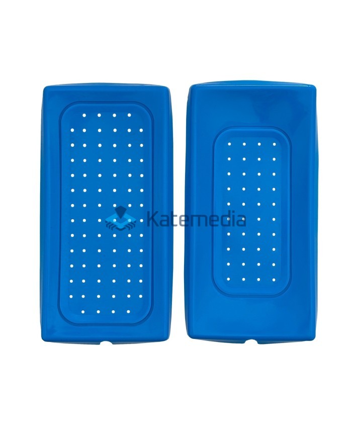 Blue mats for separator  16 x 8 cm 2 pcs
