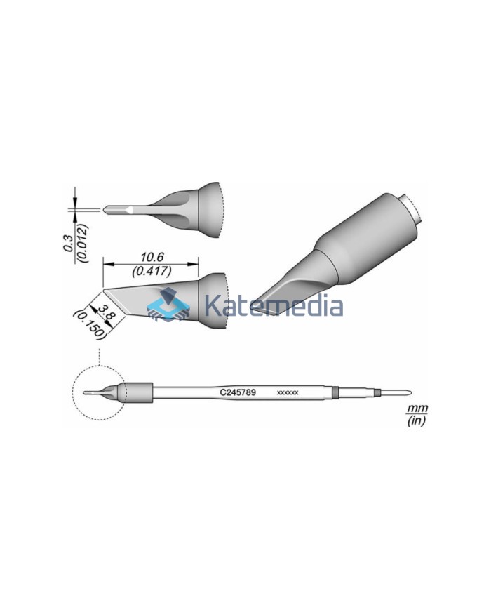 JBC C245789 Soldering Iron Tip Knife