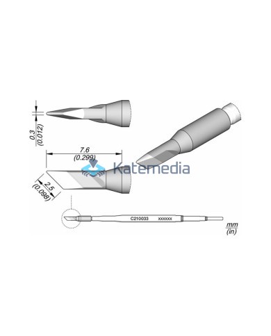 JBC C210033 Soldering Iron Tip Knife
