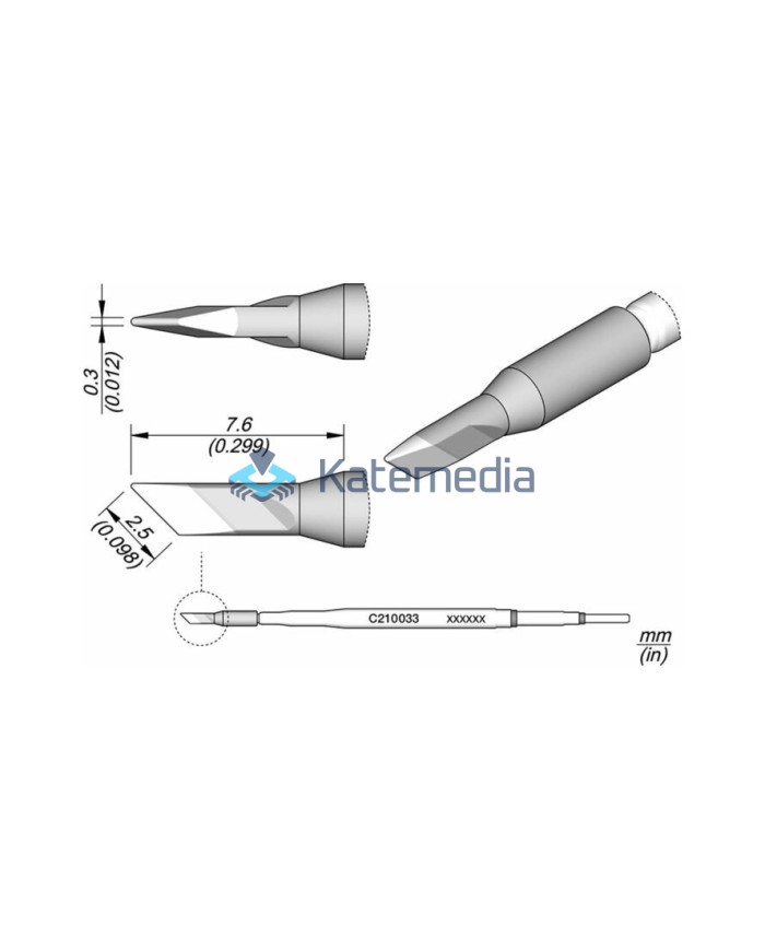 JBC C210033 Soldering Iron Tip Knife