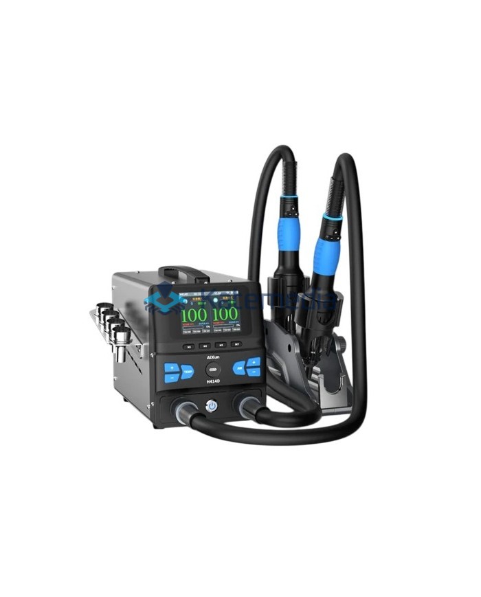 Dwukanałowa Stacja Lutownicza Hot Air Aixun H414D 1400W