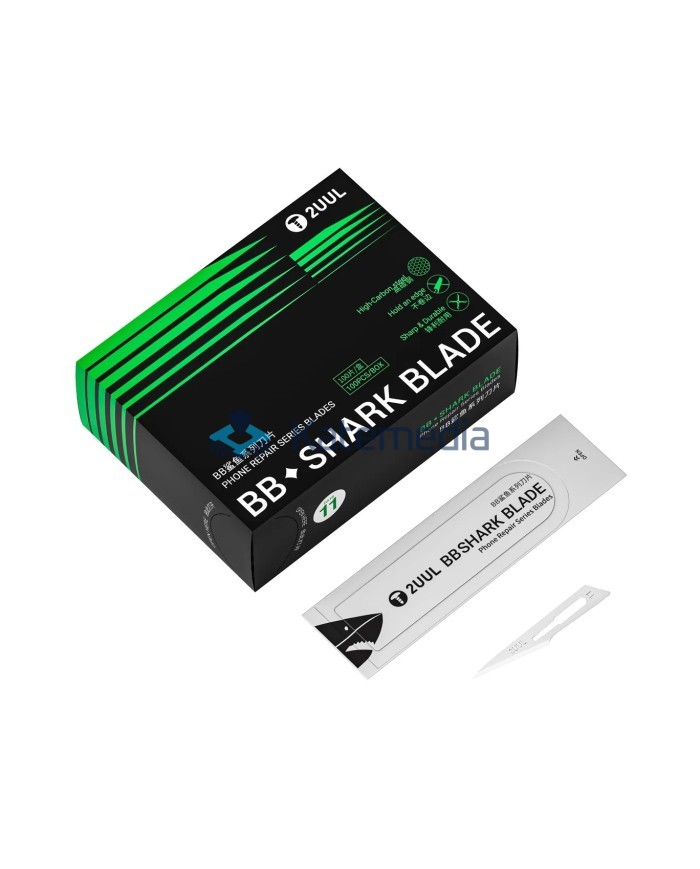 Zestaw ostrzy chirurgicznych 2UUL Shark Blade 100szt