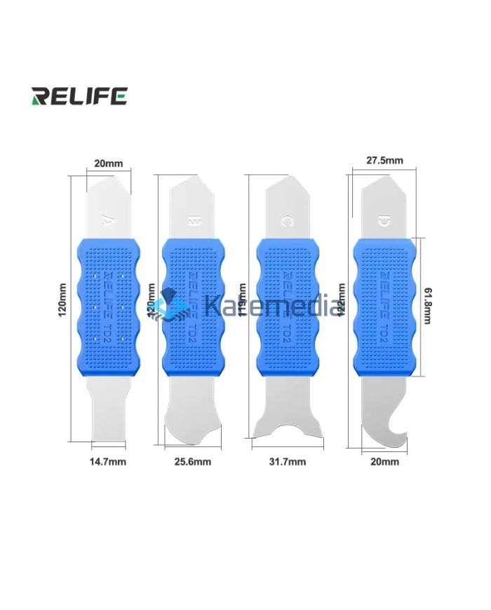 Set of 4 RELIFE TD2 Pro Professional Openers/Pryers