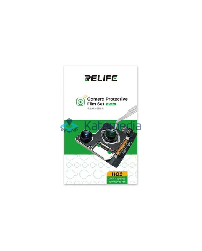 RELIFE HO2 - Camera Protective Sticker Set (7mm/12mm) 1000pcs Green