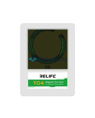 Relife TO4 Magnetic Induction Repair Test Card