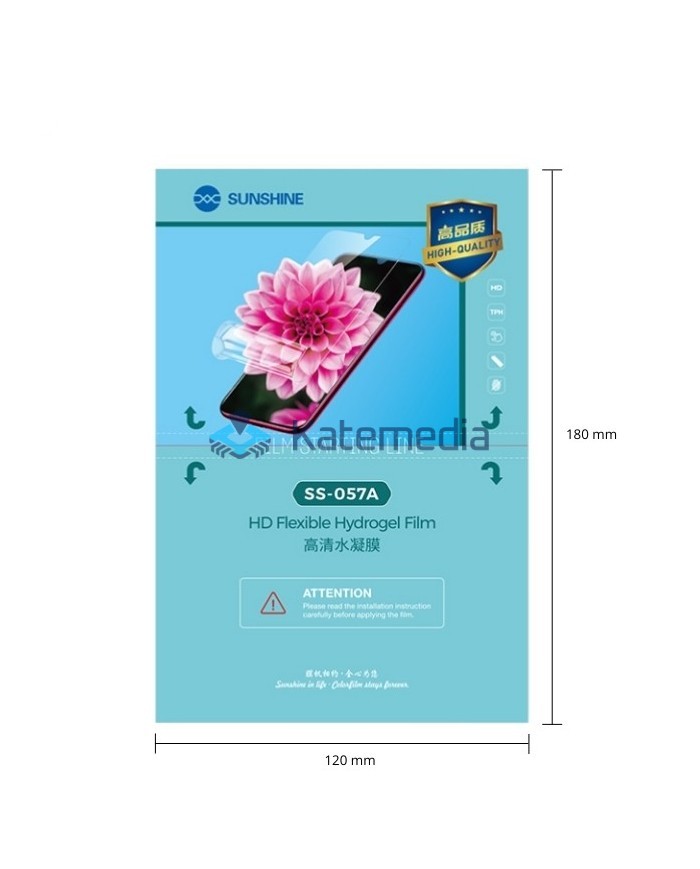 Hydrogel Film Sunshine SS-057A Clear HD