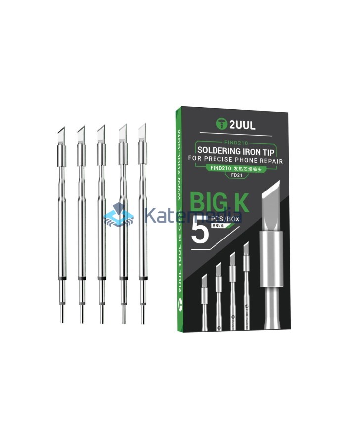 2UUL FD21 C210-Big-K – Zestaw 5 grotów