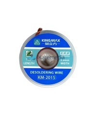 Braided desoldering tape 2.0mm 1.5m KINGMAX