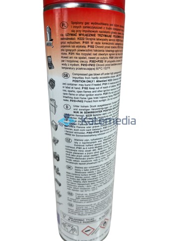 Sprężone Powietrze Palne 600 ml