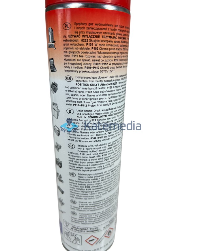 Sprężone Powietrze Palne 600 ml