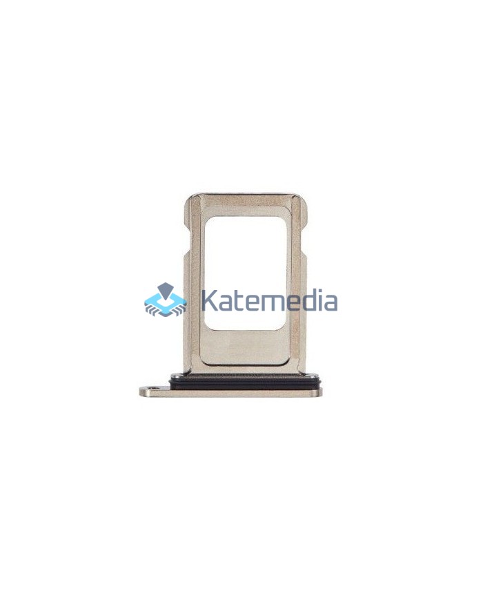 SIM tray for iPhone 15 Pro natural titanium