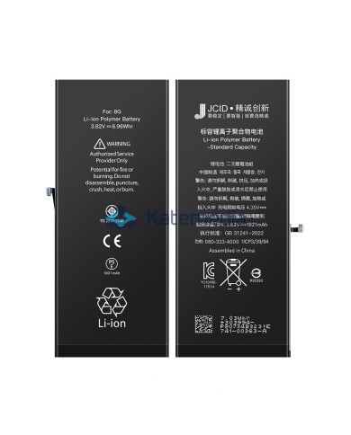 JCID iPhone 8 Battery