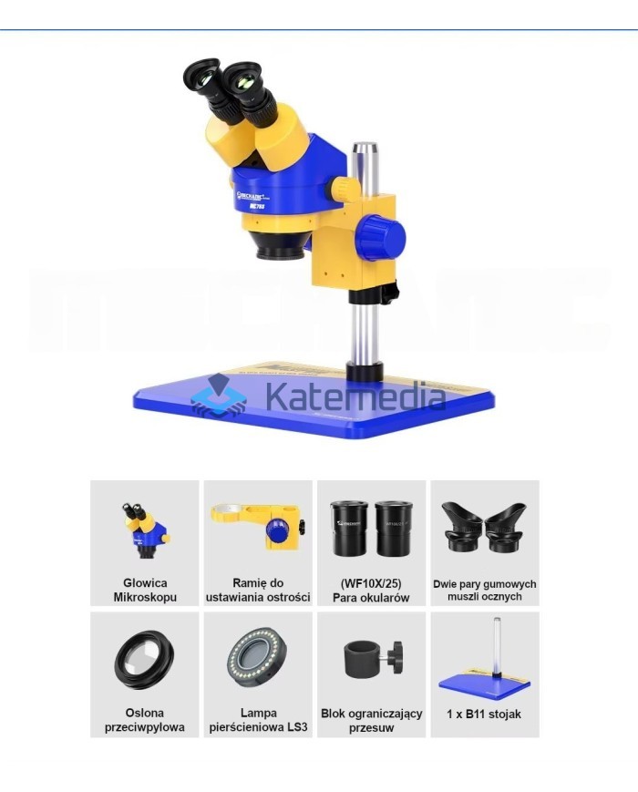 Stereo microscope Binocular Mechanic MC75S-B11