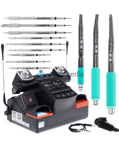 Stacja lutownicza Aifen A902 Pro z kolbami 115/210/245