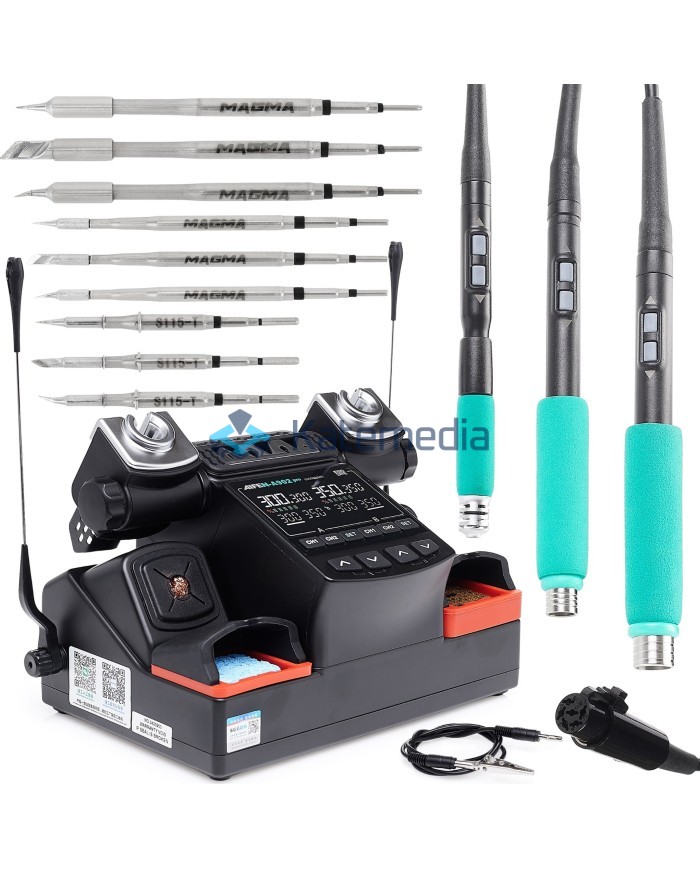 Aifen A902 Pro soldering station with 115/210/245 irons