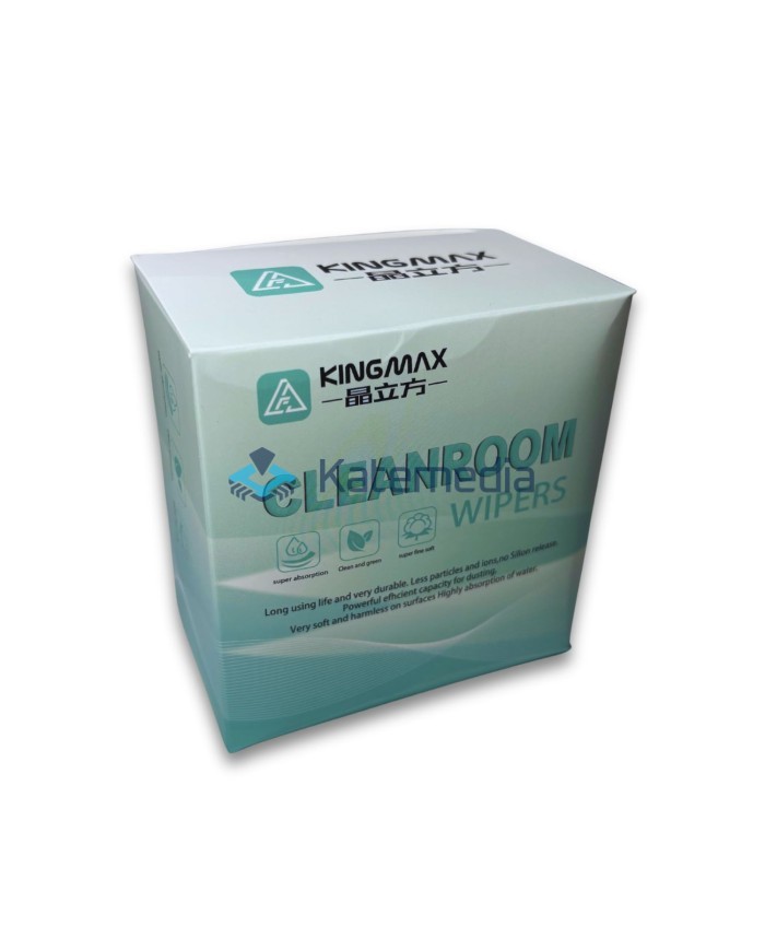 Ściereczki bezpyłowe antystatyczne KINGMAX 200szt