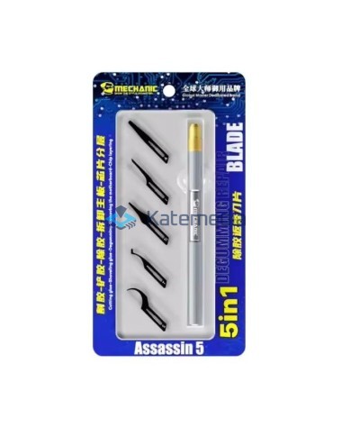 Zestaw ostrzy serwisowych 5 w 1 Mechanic Assassin 5