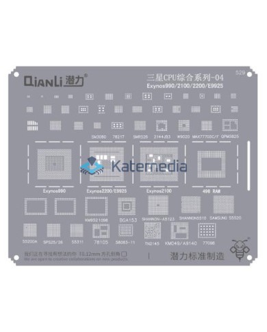 QianLi - Sito BGA Exynos 990/2100/2200/E9925
