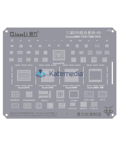 QianLi - Exynos 8895/7570/7580/3475 BGA Screen