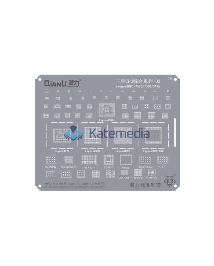 QianLi - Sito BGA Exynos 8895/7570/7580/3475