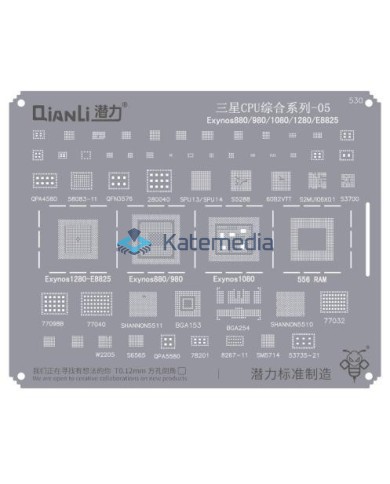 QianLi - Sito BGA Exynos 880/980/1080/1280/E8825