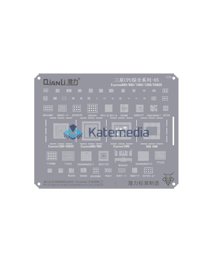 QianLi - Sito BGA Exynos 880/980/1080/1280/E8825