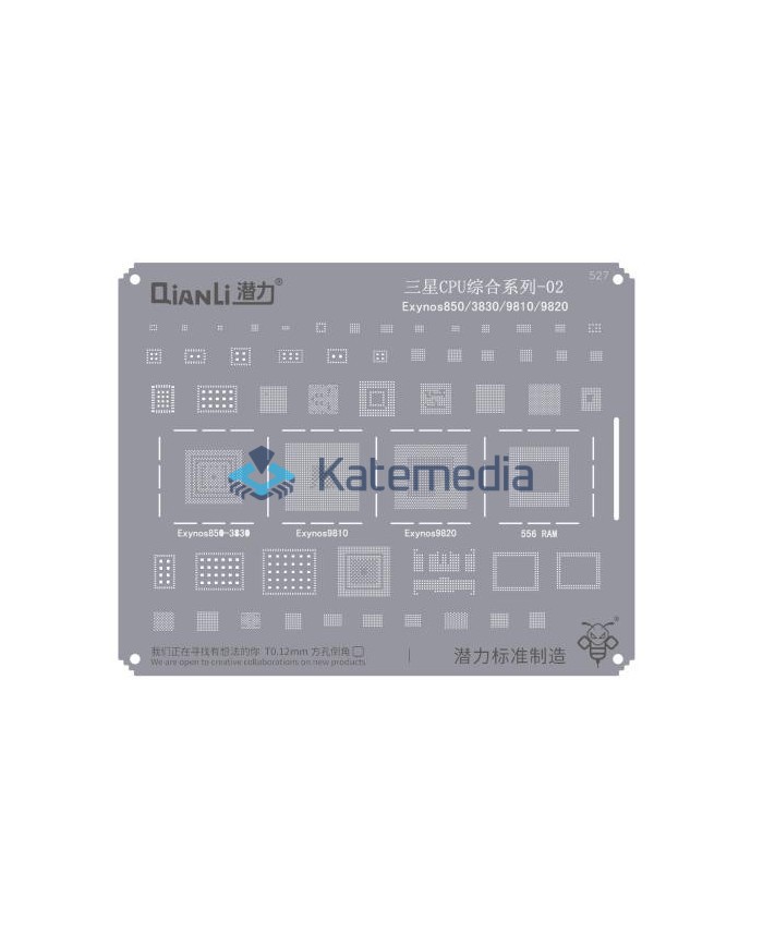 QianLi - Sito BGA Exynos 850/3830/9810/9820