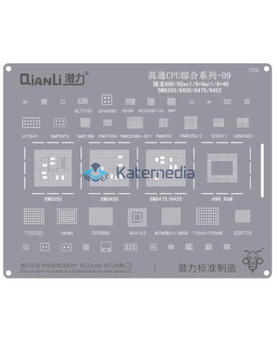 QianLi - Sito BGA Snapdragon 888/8Gen1/8+Gen1/8+4G SM8350/8450/8475/8452