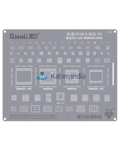 QianLi - Sito BGA Snapdragon 835/820 MSM8998/8996