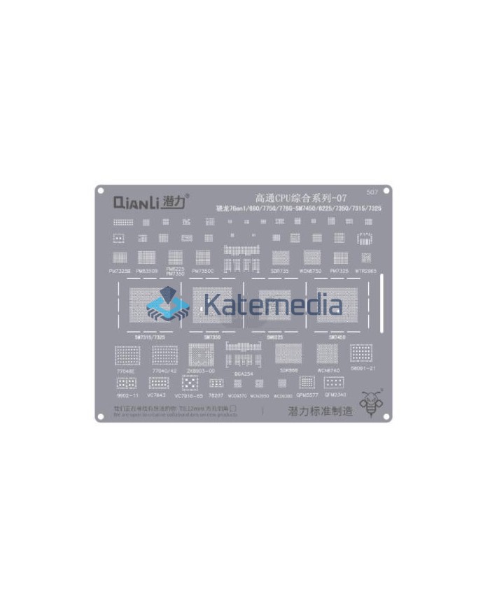 QianLi - BGA Screen Snapdragon 7Gen1/680/775G SM7450/6225/7350/7315/7325