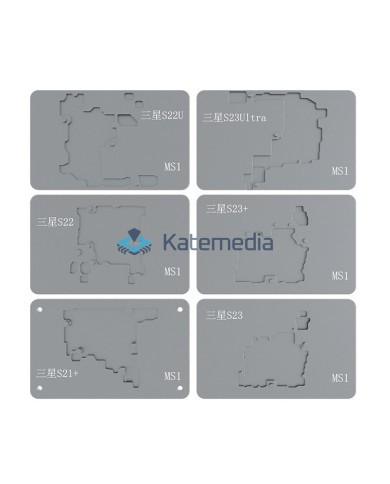 Zestaw Płyt grzewczych Mijing IRepair do  Samsung Galaxy S21+ / S22 / S22 Ultra / S23 / S23+ / S23 Ultra