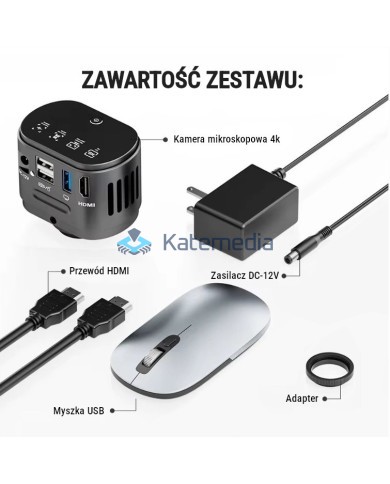 TribeTool - Kamera mikroskopowa 4k 60FPS USB/HDMI