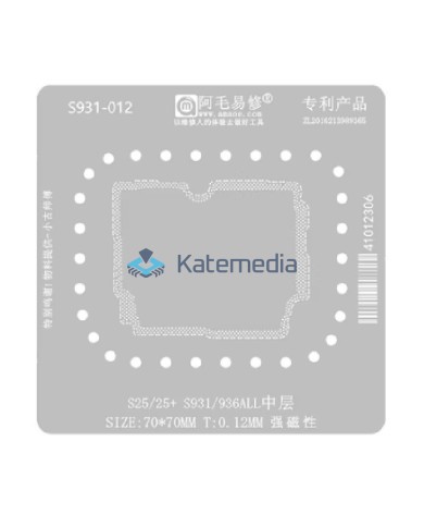 Middle layer reballing screen - Samsung S25/25+ (S931/936)