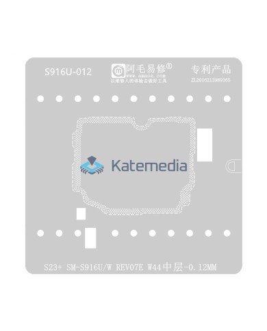 Sito do reballingu środkowej warstwy - Samsung S23+ (SM-S916U/W)