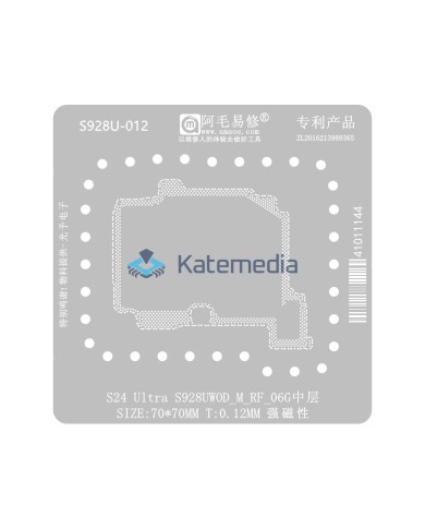 Middle layer reballing screen - Samsung S24 Ultra (S928UWOD)