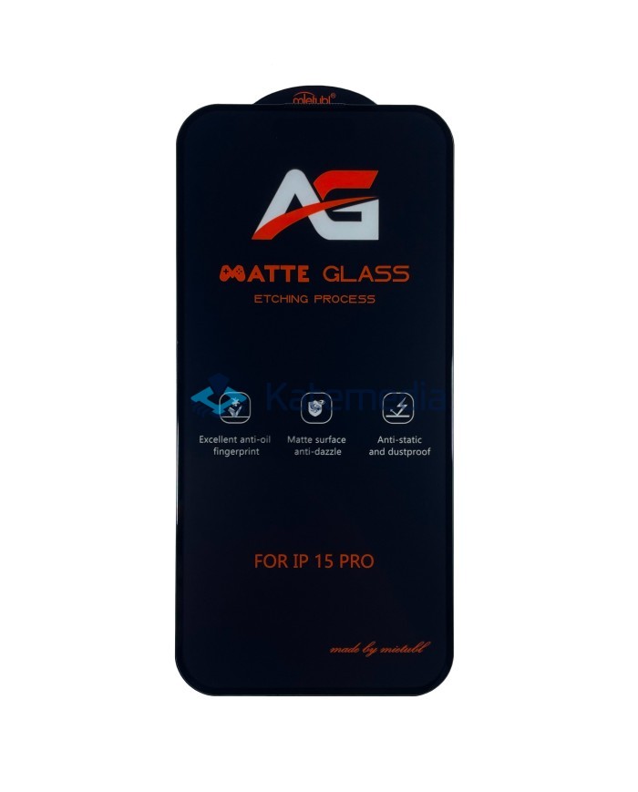 Szkło Hartowane Mietubl AG Matt do iPhone 15 Pro