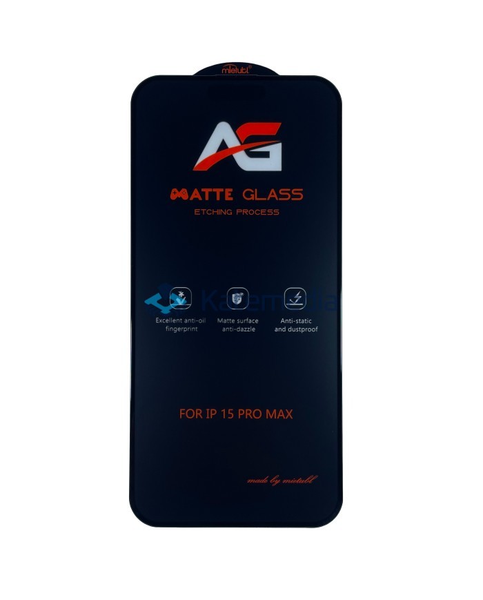 Szkło Hartowane Mietubl AG Matt do iPhone 15 Pro Max