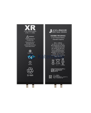 Bateria JCID iPhone XR bez taśmy BMS + Wklejka