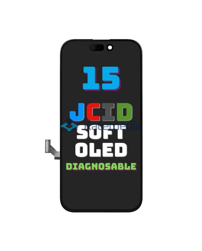 Wyświetlacz IPhone 15 JCID SOFT OLED Programowalny jako Oryginał