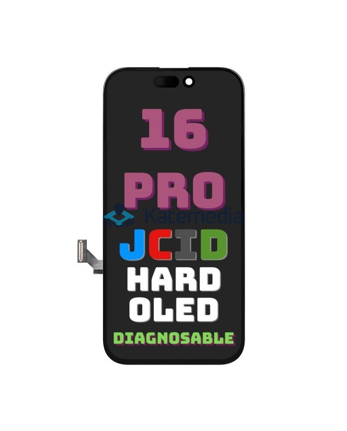 Wyświetlacz IPhone 16 Pro JCID HARD OLED Programowalny jako Oryginał