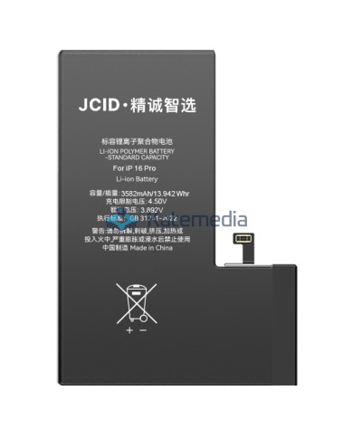 Bateria JCID iPhone 16 Pro