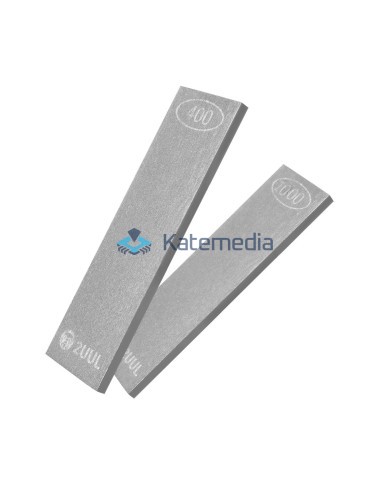 2UUL FM01 - Dwustronna metalowa płytka polerska do regeneracji grotów i pęset