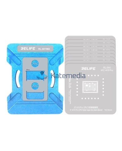 Relife RL‑601MA - Platforma do Reballingu CPU seria iPhone 8 - 17Pro Max (A11–A19Pro)