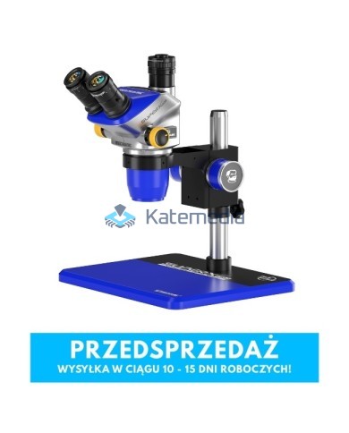 Mikroskop Stereo Triocular Mechanic Super X  Pro Bardzo jasny