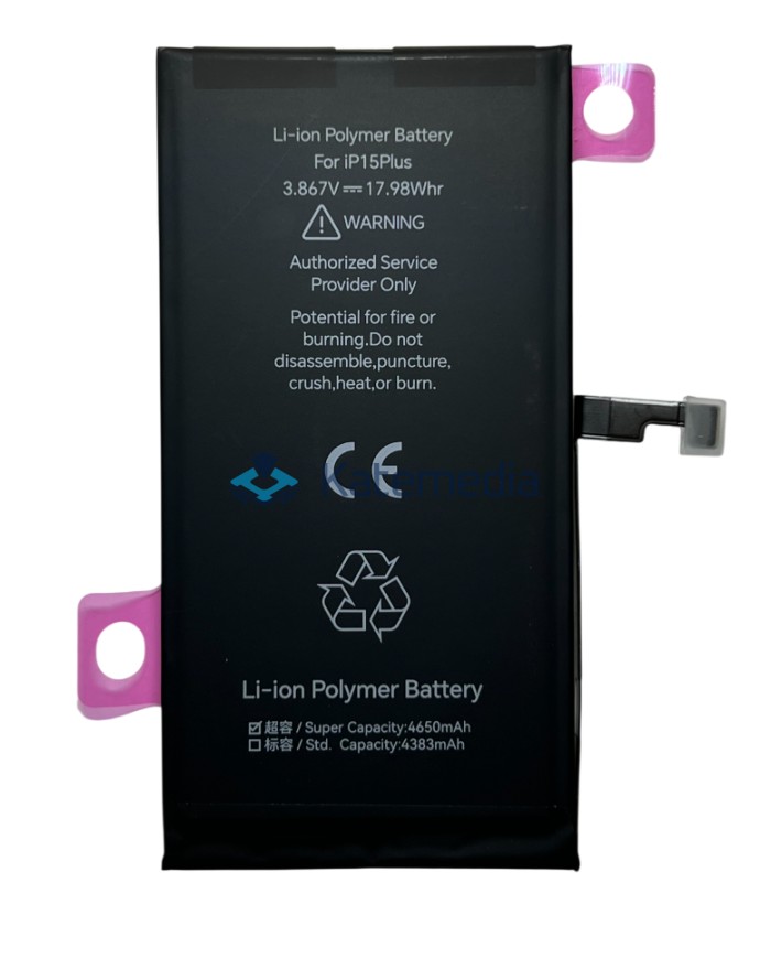 Bateria JCID z możliwością przypisania jako NOWA HC (Genuine) iPhone 15 Plus