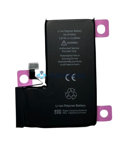 JCID Diagnosable Genuine HC Battery for iPhone 15 Pro