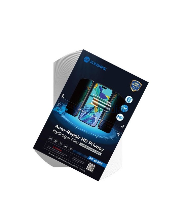 Sunshine SS-075RS Auto-Repair Privacy HD hydrogel film