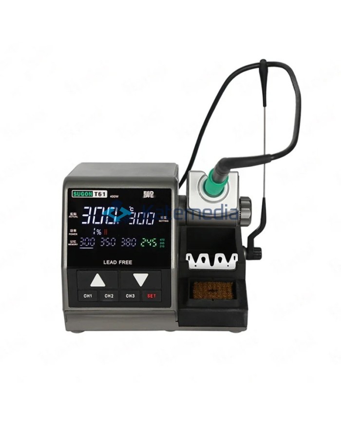 Sugon T61 soldering station (C470/C245 tip holder + 3 C470 tips)